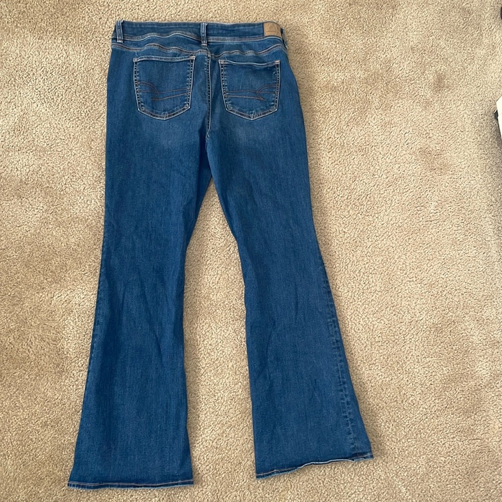 American Eagle Next Level “Low-Rise” Kick Bootcut Jean